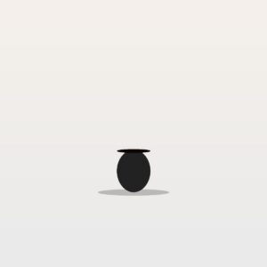 Matte-black gooseneck kettle mid-pour over a brewer